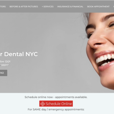 SEO Case Study for Sachar Dental